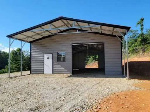 Custom metal building